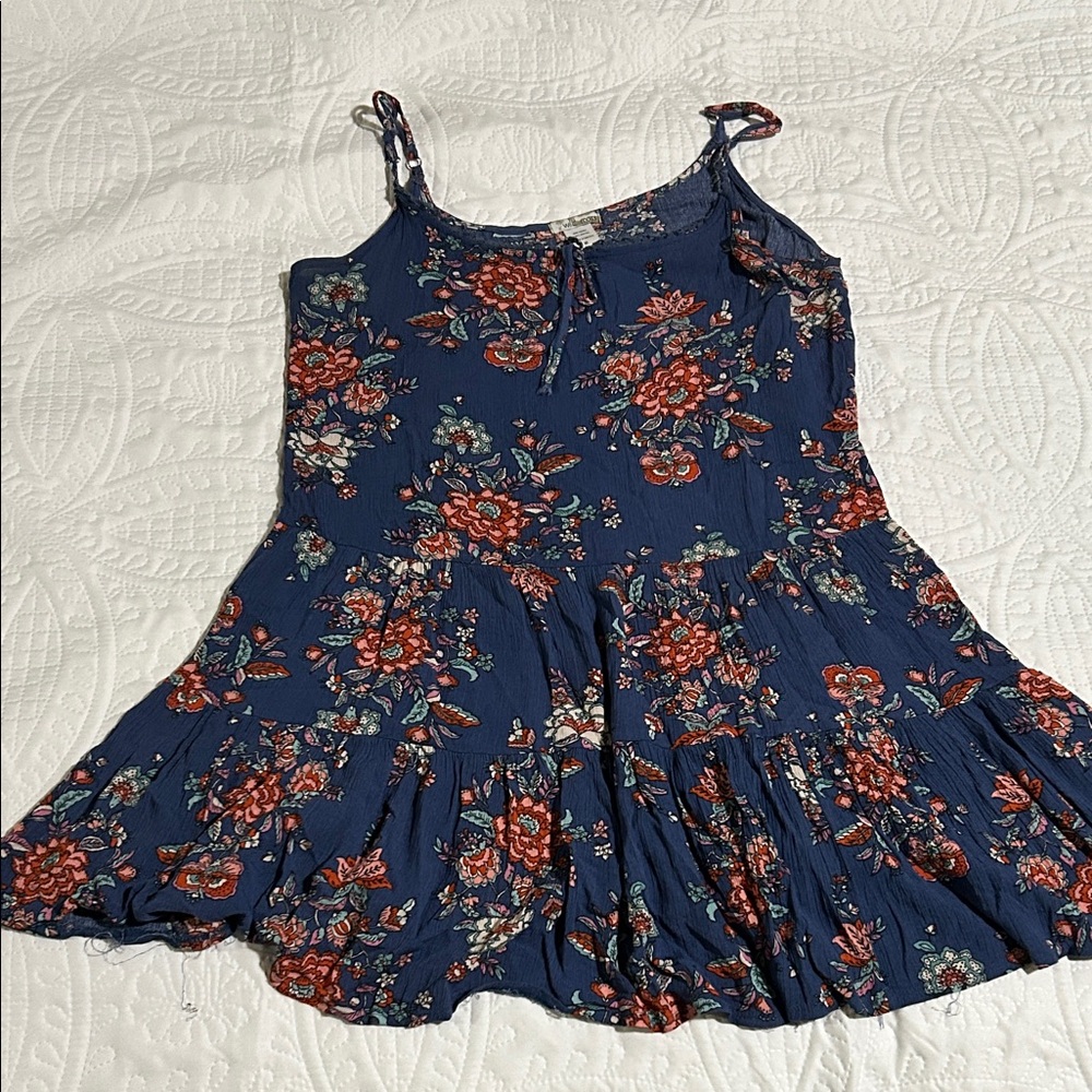 Floral WILD MOSS dress